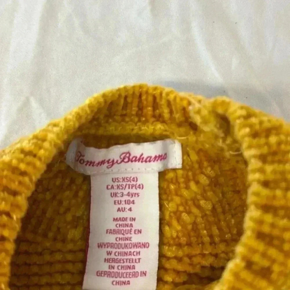 Tommy Bahama - long sleeve  Chenille sweater. Size 4. - Picture 2 of 5